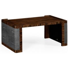 Other Home Accessories Faux macassar ebony, anthracite shagreen bed tray.