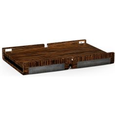 Other Home Accessories Faux macassar ebony, anthracite shagreen bed tray. 2