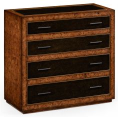 Square & Rectangular Side Tables Contemporary Chest of 4 Graduated Drawers-46