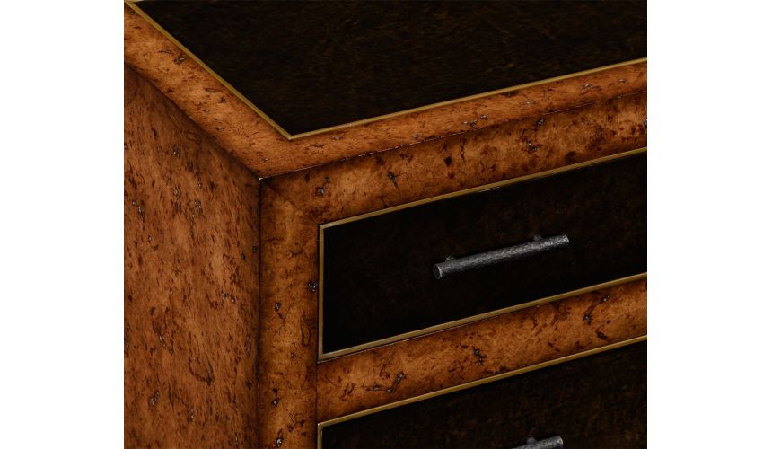 Square & Rectangular Side Tables Contemporary Chest of 4 Graduated Drawers-46