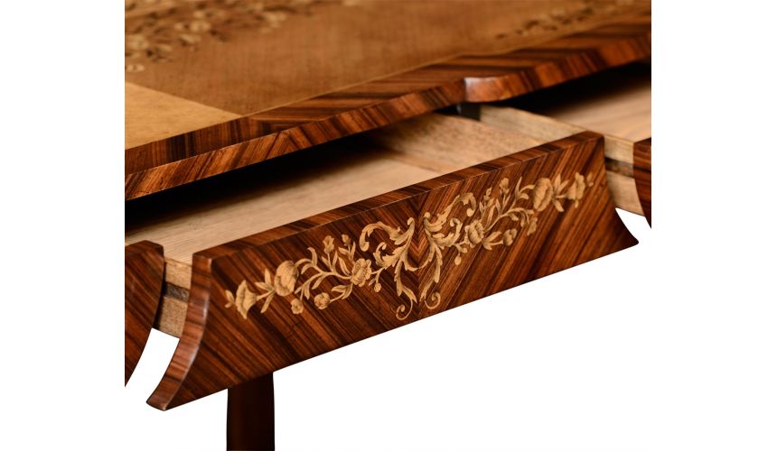 Square & Rectangular Side Tables Elegant French style Rosewood Dressing Table-50