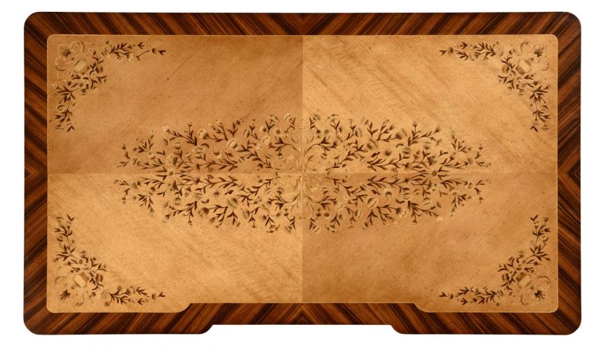 Square & Rectangular Side Tables Elegant French style Rosewood Dressing Table-50