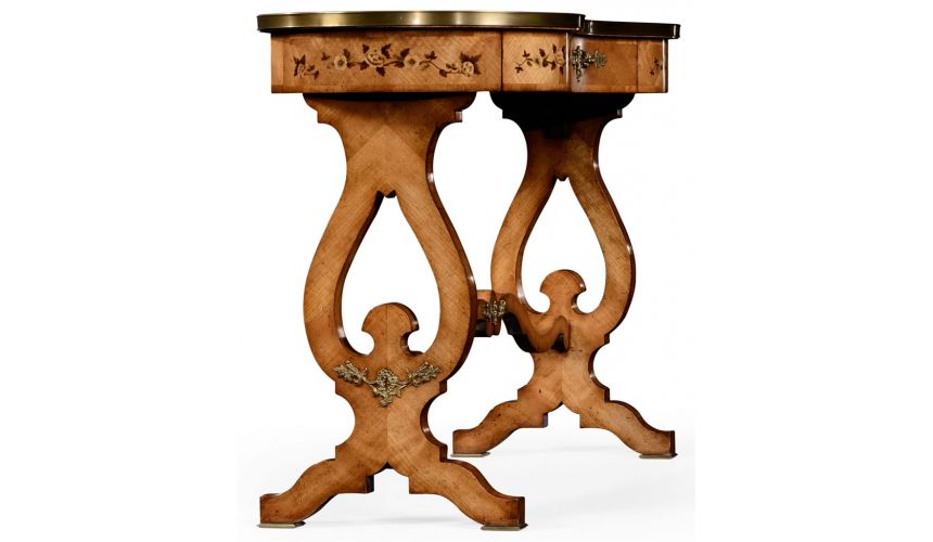 Round & Oval Side Tables Elegant French style Dressing Table-54