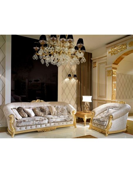 Elegant living room set from our modern day Czar collection
