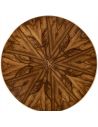 Round & Oval Side Tables Argentinian walnut veneered round side table.