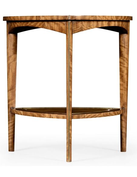 Contemporary style Triangular Side Table-80