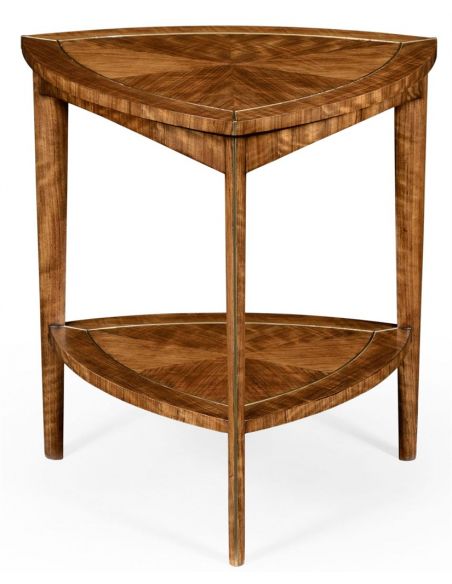 Contemporary style Triangular Side Table-80