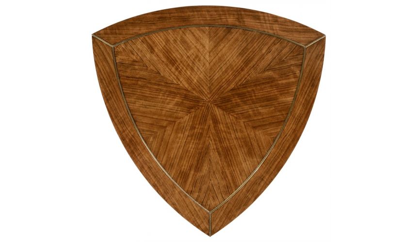 Contemporary style Triangular Side Table-80