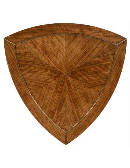 Contemporary style Triangular Side Table-80