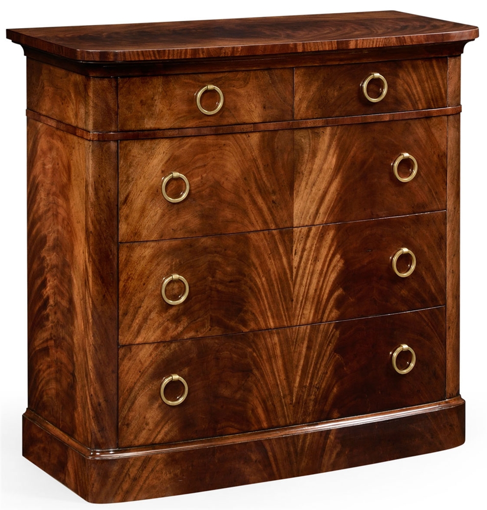 LUXURY BEDROOM FURNITURE Early Victorian style mahogany chest of drawers