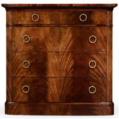 LUXURY BEDROOM FURNITURE Early Victorian style mahogany chest of drawers 2