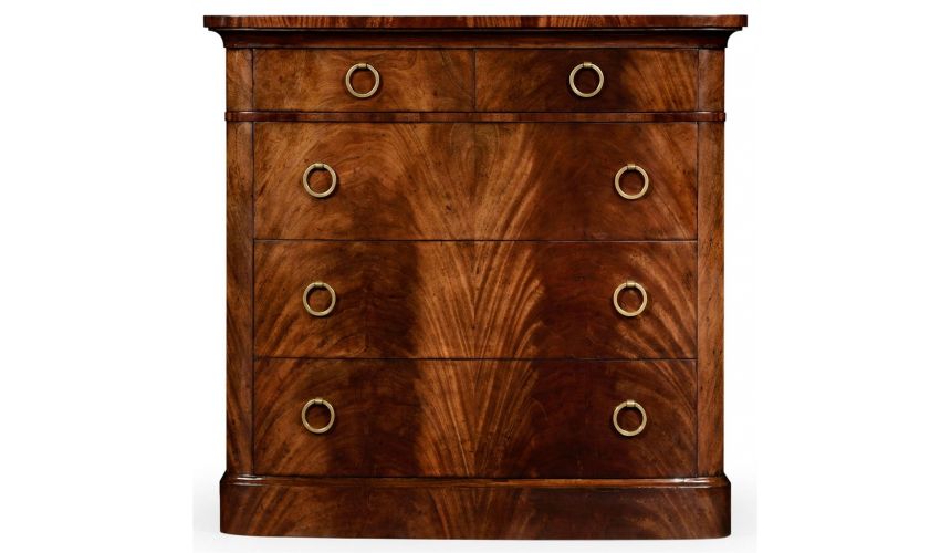 Victorian style Chest of 5 Drawers-86