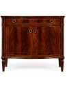 Breakfronts & China Cabinets Bowfront mahogany side cabinet