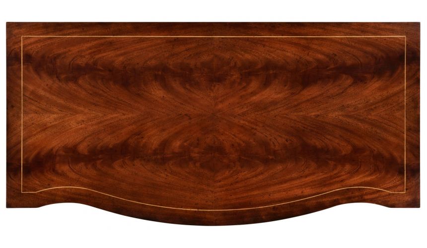 Breakfronts & China Cabinets Bowfront mahogany side cabinet