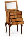 Square & Rectangular Side Tables Finely Detailed Satinwood and Marquetry Table-95