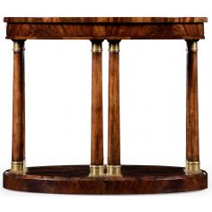 Round & Oval Side Tables Mahogany Biedermeier style oval side table 2