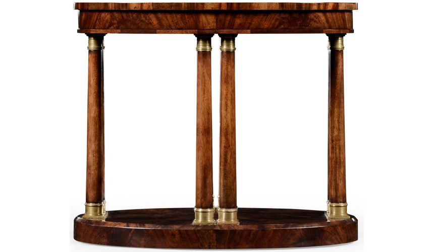 Round & Oval Side Tables Mahogany Biedermeier style oval side table
