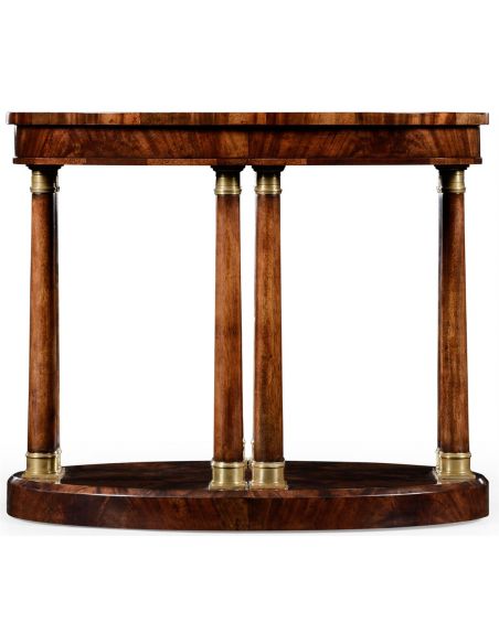 Round & Oval Side Tables Mahogany Biedermeier style oval side table