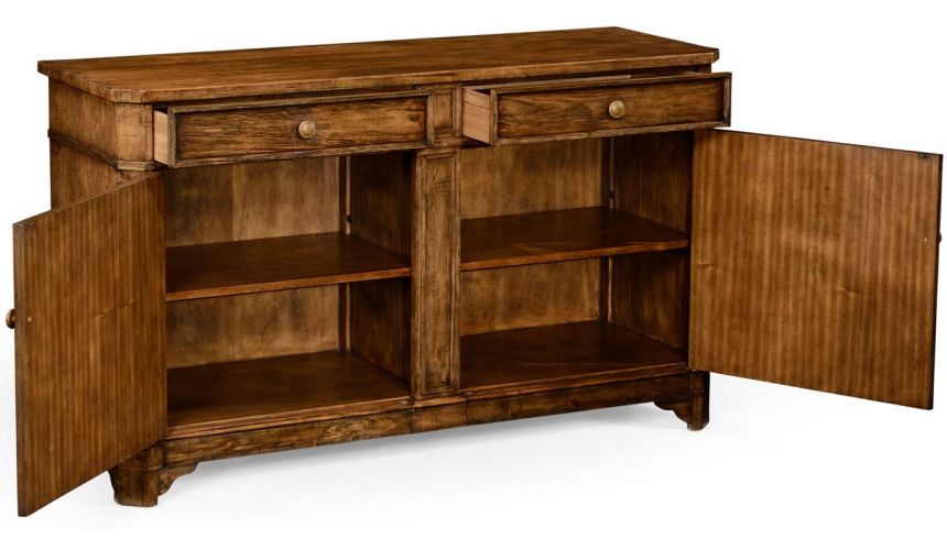 Country Living Style Sideboard with Double Cupboards-71