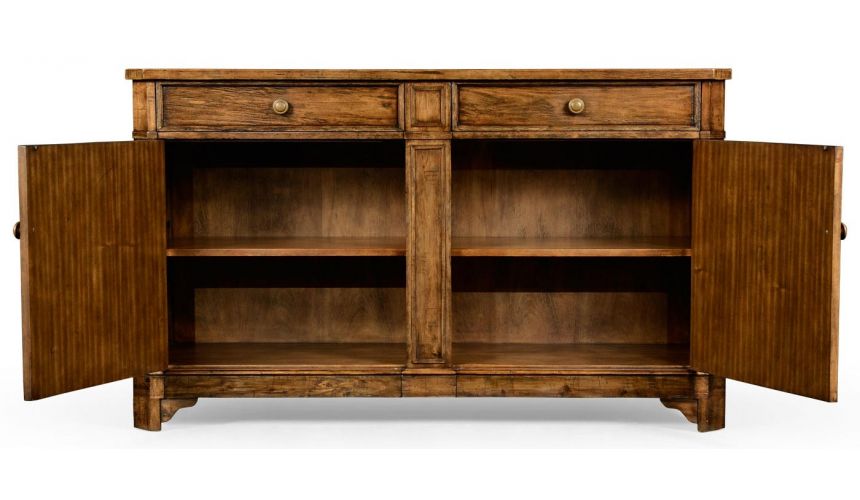 Country Living Style Sideboard with Double Cupboards-71