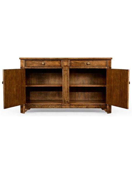 Country Living Style Sideboard with Double Cupboards-71
