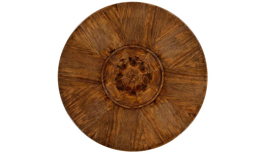 Home Bar Furniture Country living style walnut bar table