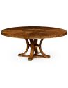 Dining Tables Circular Dining Table with In-built Lazy Susan-79