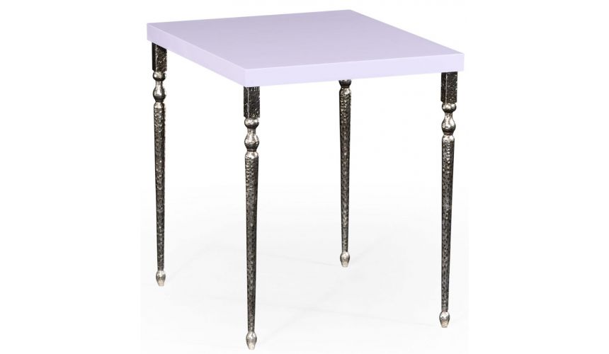 Square & Rectangular Side Tables Alexander Julian Oak Nesting Tables-80