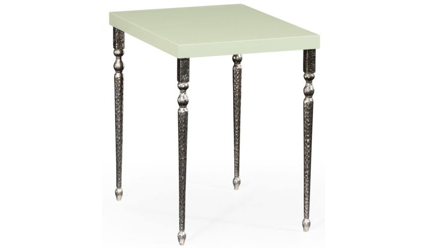 Square & Rectangular Side Tables Alexander Julian Oak Nesting Tables-80