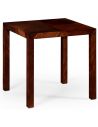 Square & Rectangular Side Tables Mahogany and hammered iron coloured nest of tables