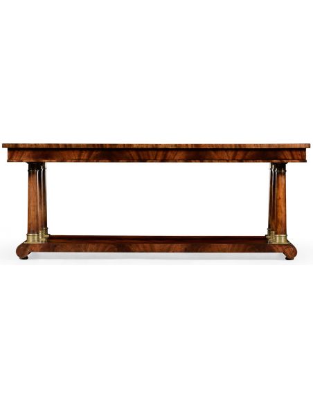 Coffee Tables Mahogany biedermeier style rectangular coffee table