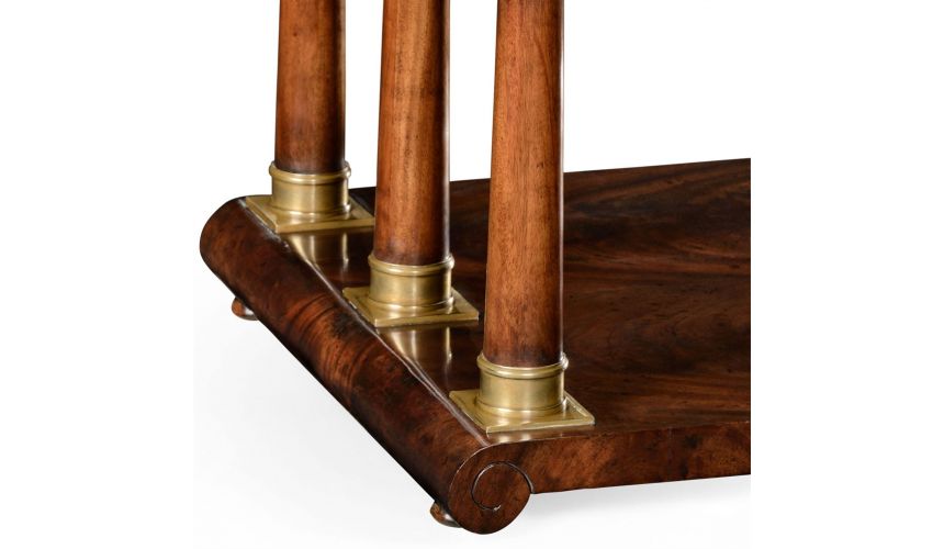 Coffee Tables Mahogany biedermeier style rectangular coffee table