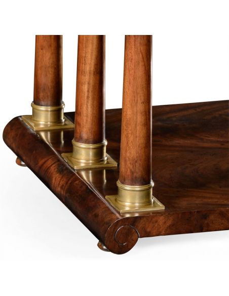 Coffee Tables Mahogany biedermeier style rectangular coffee table