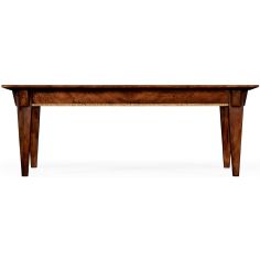 Coffee Tables Mahogany coffee table with herringbone inlay detail. 2