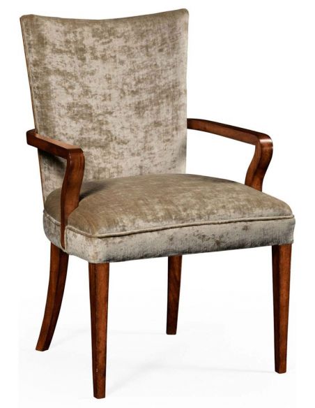 Biedermeier style mahogany dining armchair