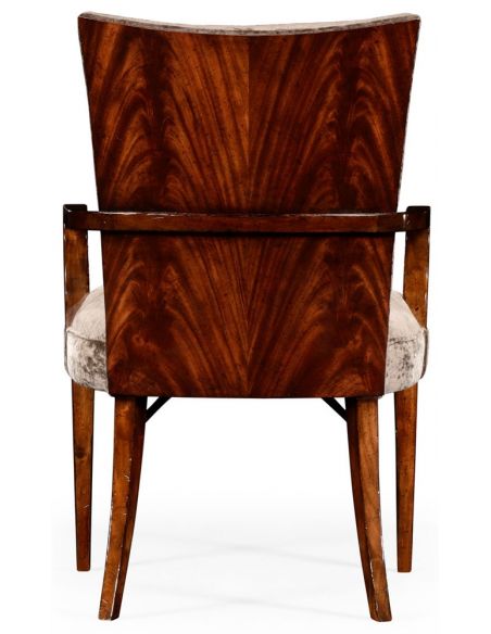 Dining Chairs Biedermeier style mahogany dining armchair