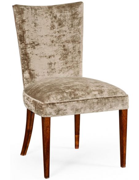 Biedermeier style mahogany dining side chair