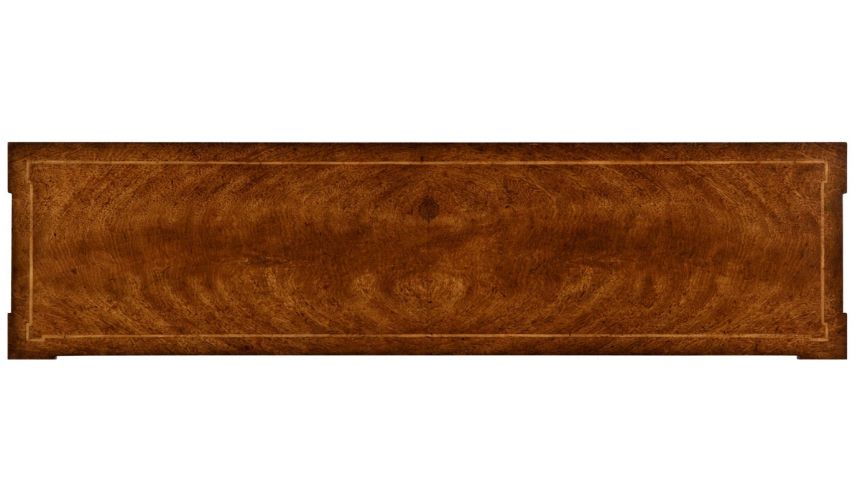 Console & Sofa Tables Empire style walnut two drawer console