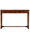 Console & Sofa Tables Empire style mahogany two drawer console