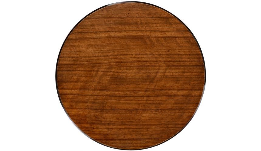 Round & Oval Side Tables Tailfin lamp table.