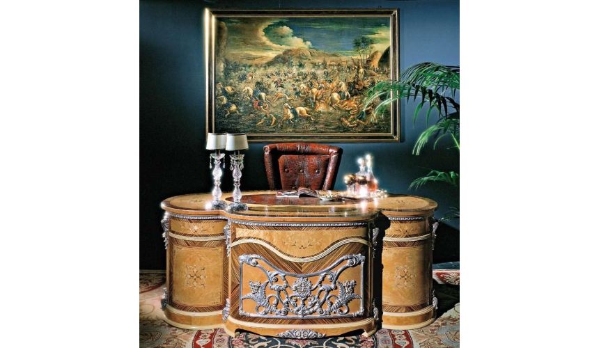 Bookcases Our European Masters collection desk and library