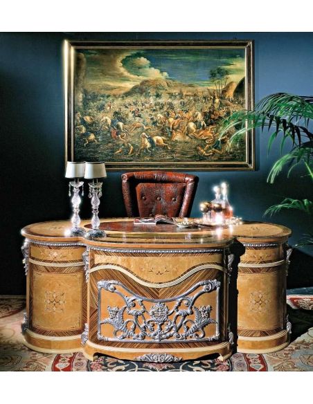 Bookcases Our European Masters collection desk and library