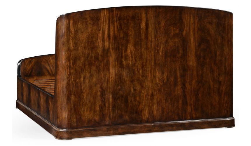 BEDS - Queen, King & California King Sizes Mahogany Biedermeier bed (US King).