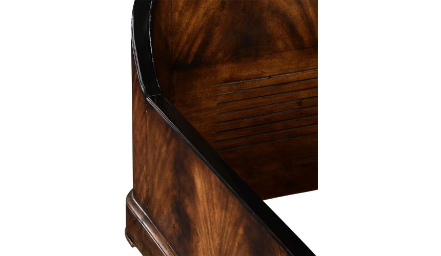 BEDS - Queen, King & California King Sizes Mahogany Biedermeier bed (US King).