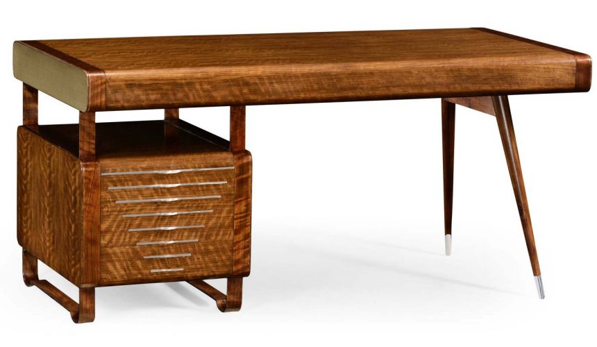 Executive Desks 50's Americana pedestal desk.