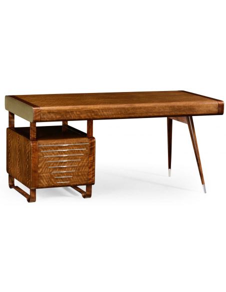 Executive Desks 50's Americana pedestal desk.