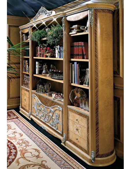 Bookcases Our European Masters collection desk and library