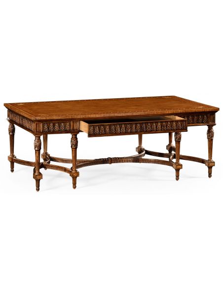 Coffee Tables Napoleon III style coffee table with fine inlay