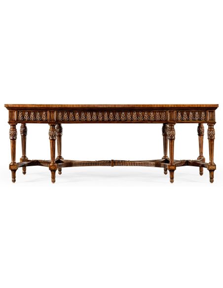 Coffee Tables Napoleon III style coffee table with fine inlay