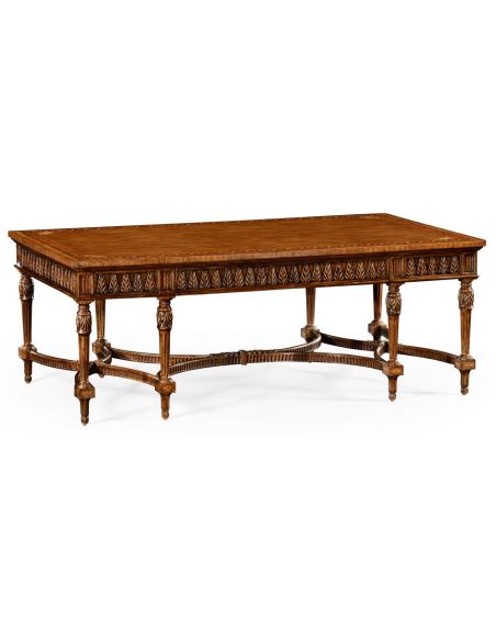 Rectangular French Style Coffee Table-93